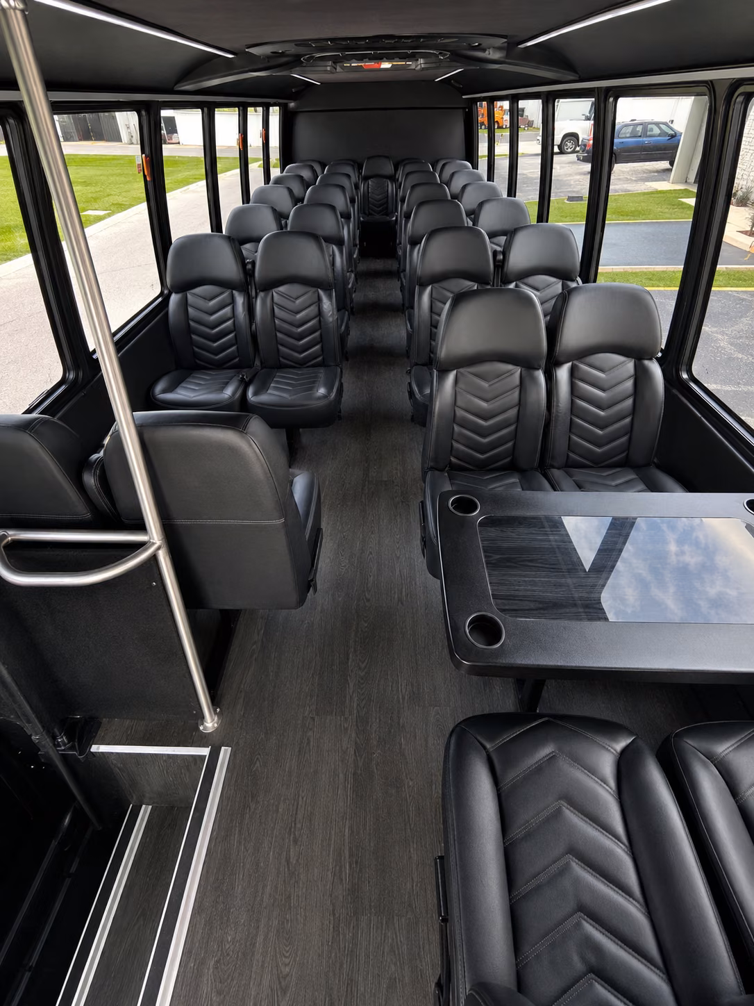 anchorage 20 passenger minibus inside