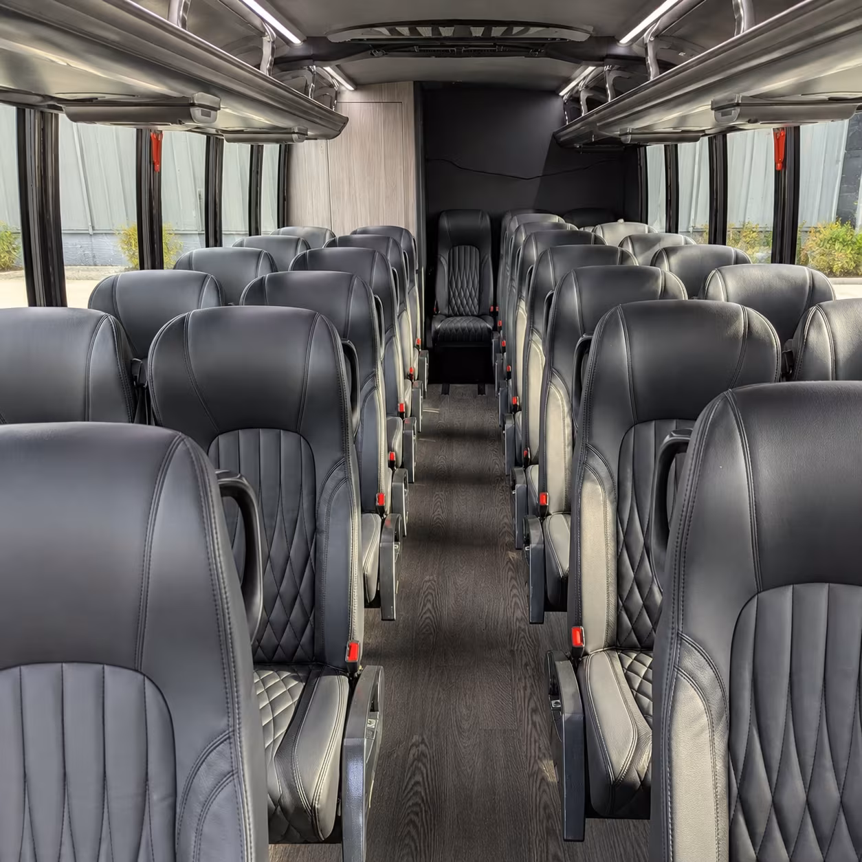 anchorage 30 passenger minibus inside