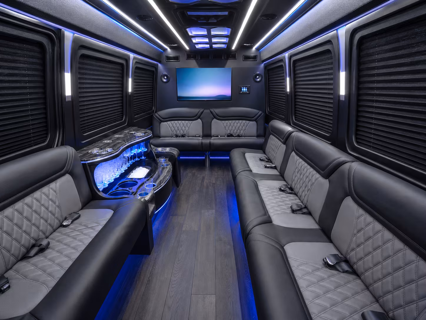 anchorage corporate transportation onboard seating