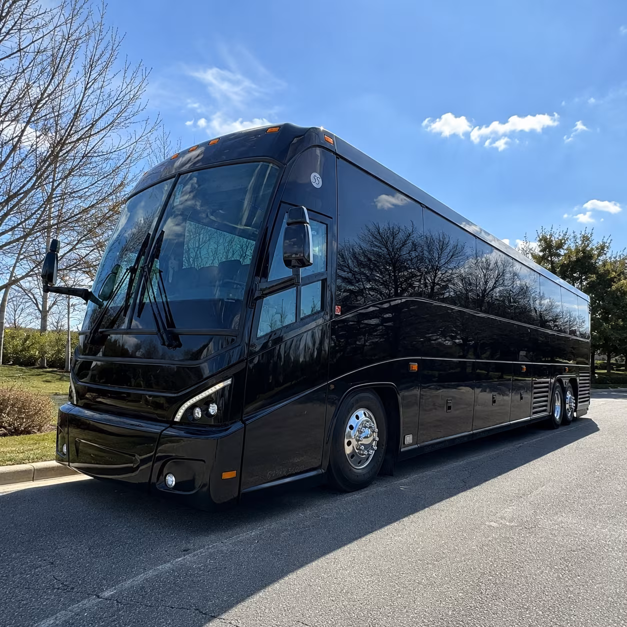 anchorage government military charter bus rental