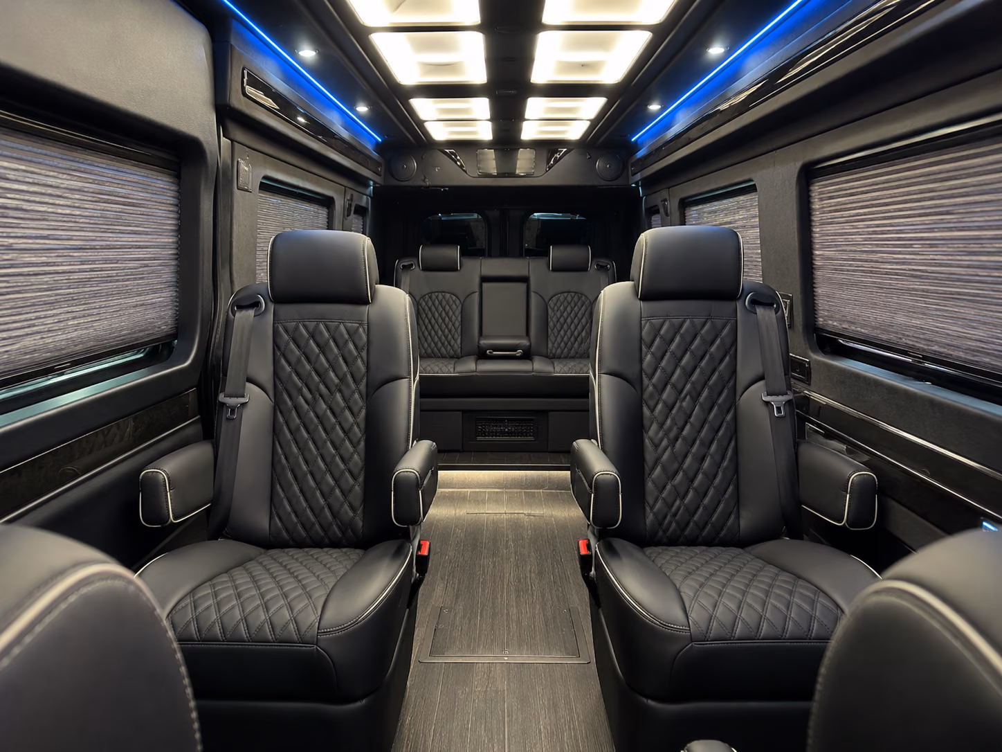 anchorage sprinter van with driver inside