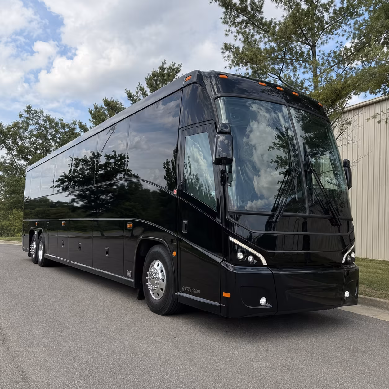 charter bus rentals for long distance sports travel from anchorage